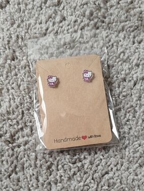 Hello Kitty Stud Earrings